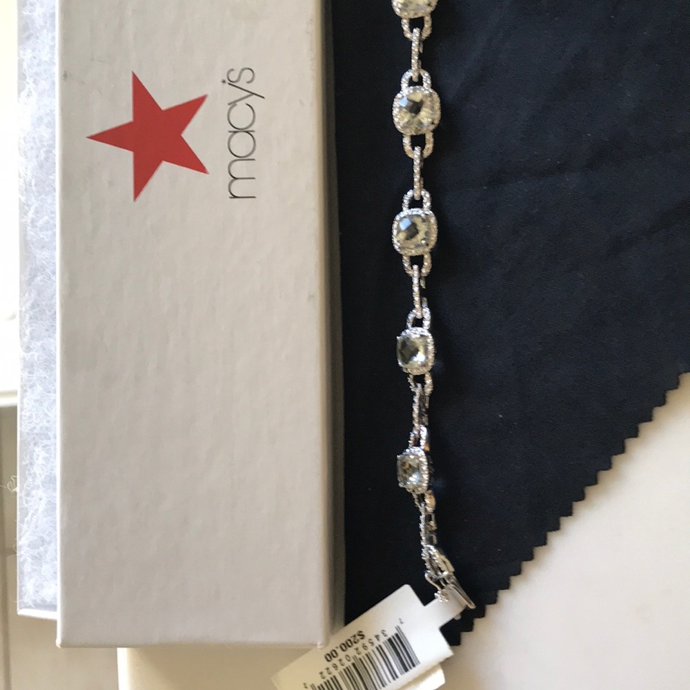 NWT genuine green amethyst bracelet